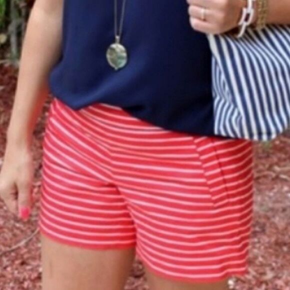 J. Crew Stretch Chino Nautical Striped Shorts - Picture 11 of 11
